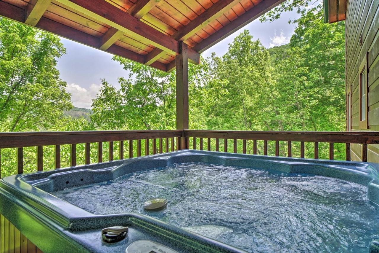 Pigeon Forge Cabin Sauna, Saltwater Pool And Views! 세비어빌 외부 사진