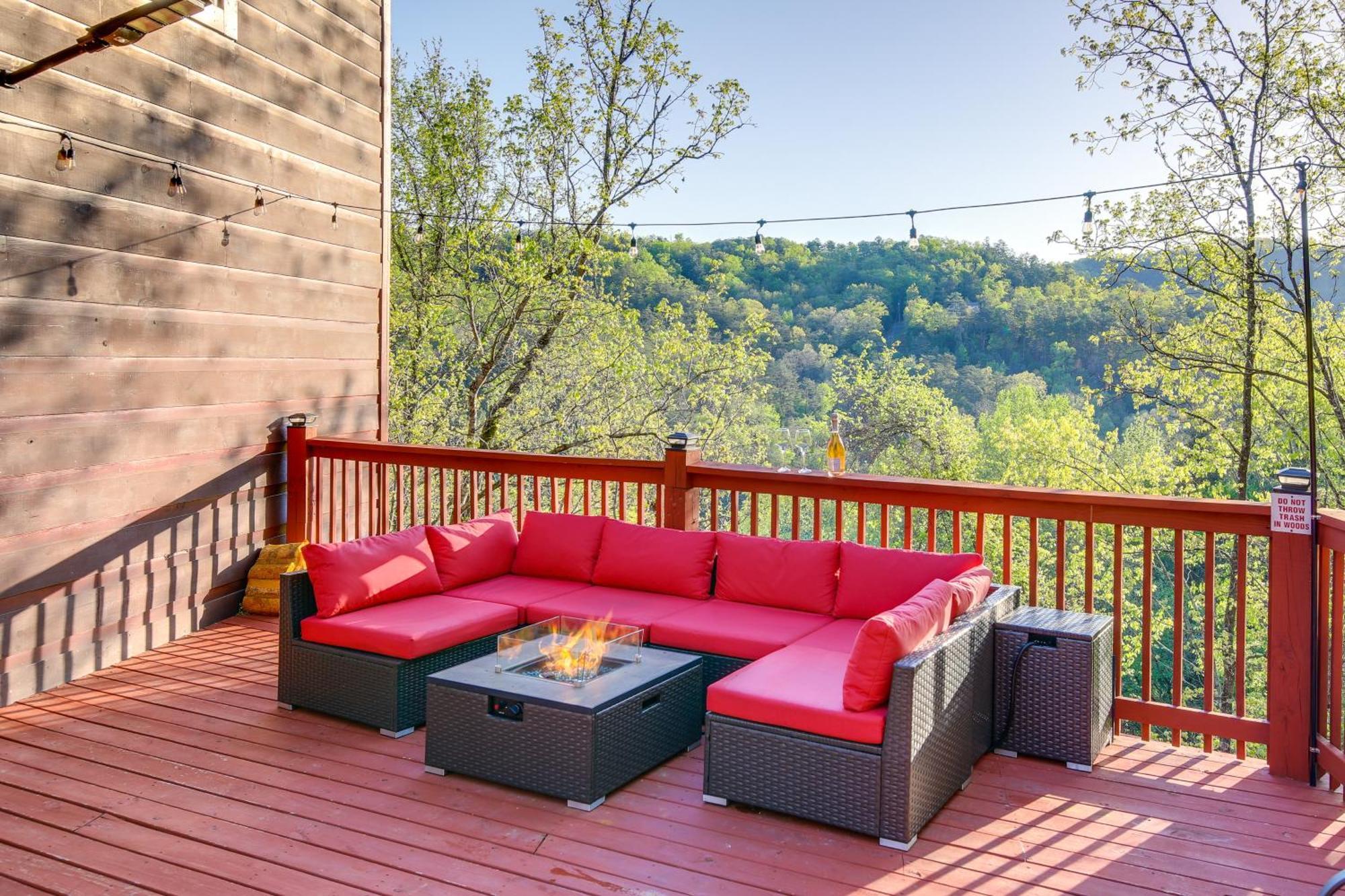 Pigeon Forge Cabin Sauna, Saltwater Pool And Views! 세비어빌 외부 사진